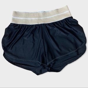 High Rise Mesh Athletic Booty Shorts Sz XS